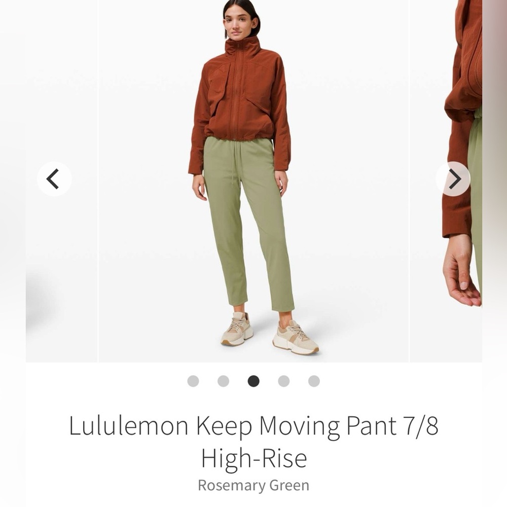 lululemon athletica Olive Green Pants